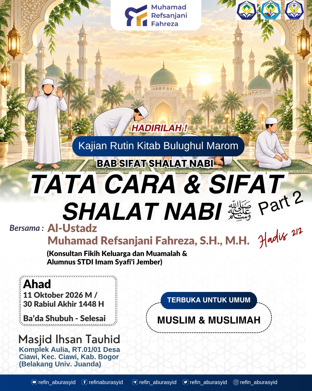 Tata Cara & Sifat Shalat Nabi Part 2