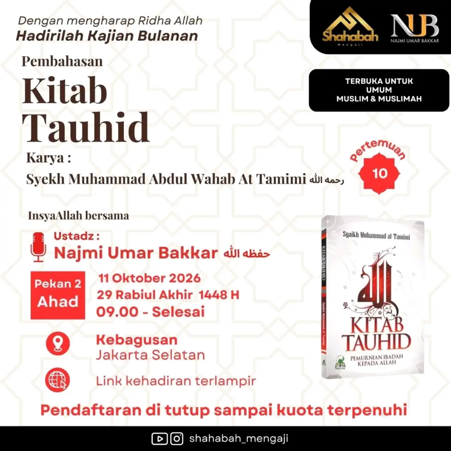 Pembahasan Kitab Tauhid