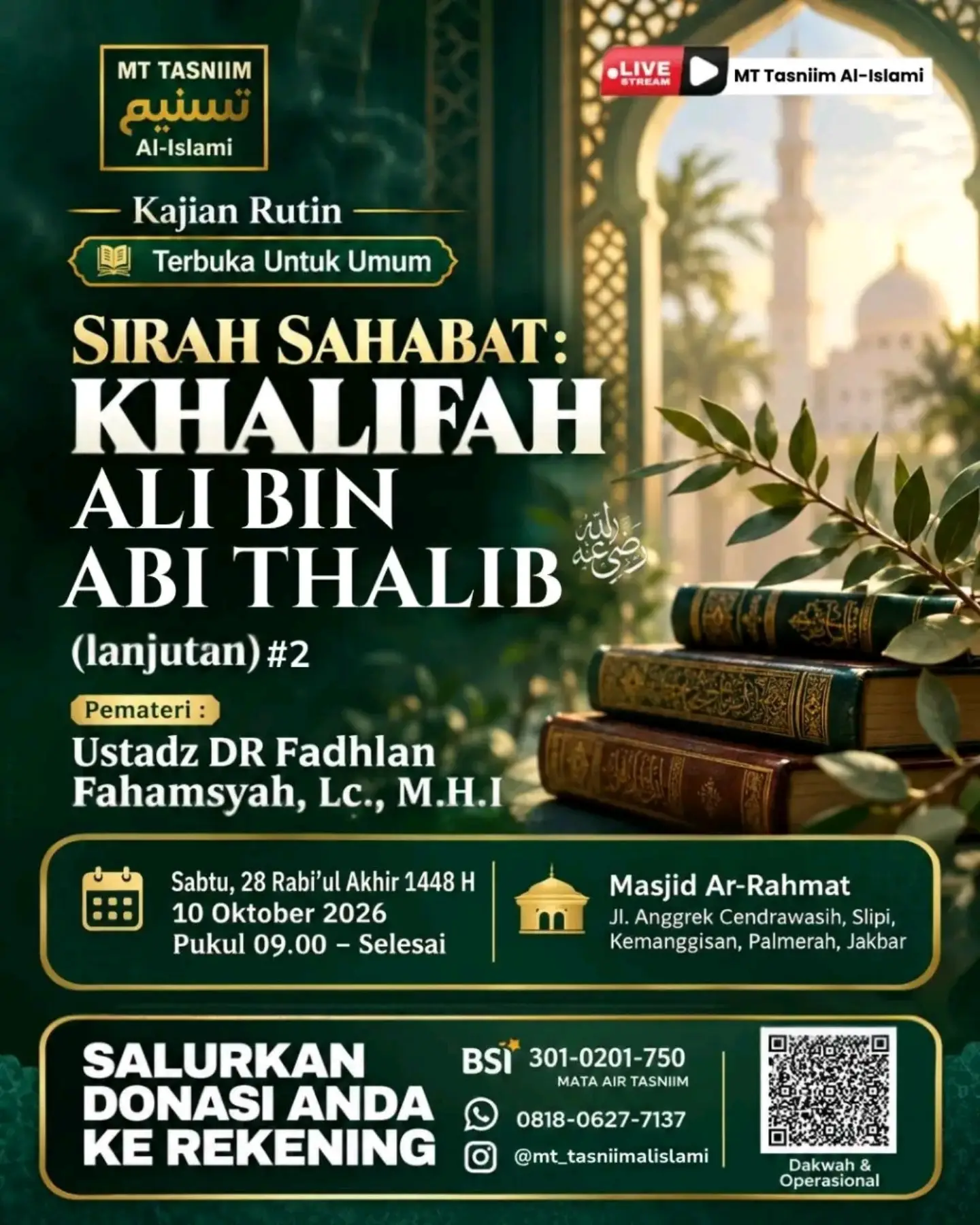Sirah Sahabat: Khalifah Ali Bin Abi Thalib (lanjutan) #2