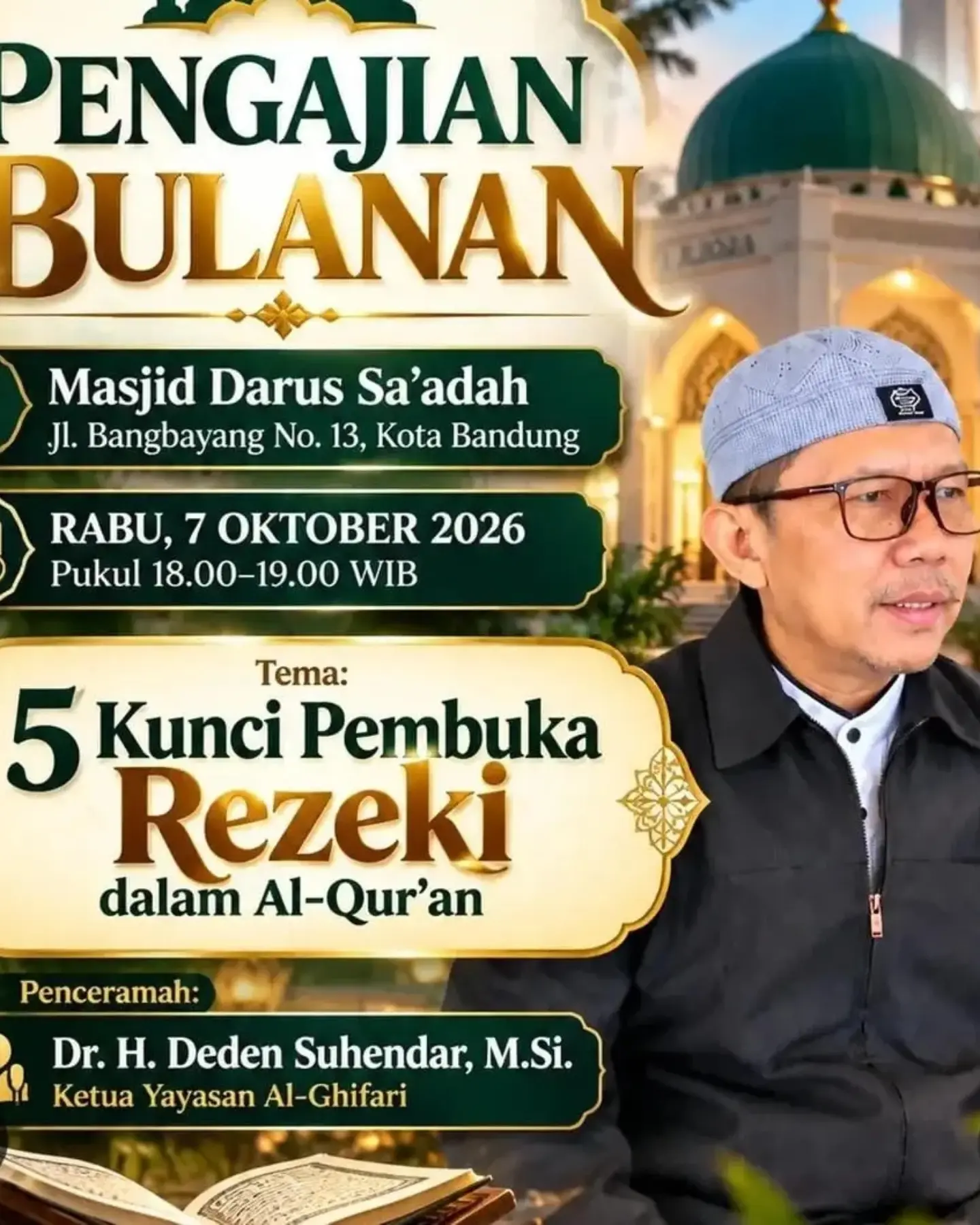 5 Kunci Pembuka Rezeki dalam Al-Qur’an