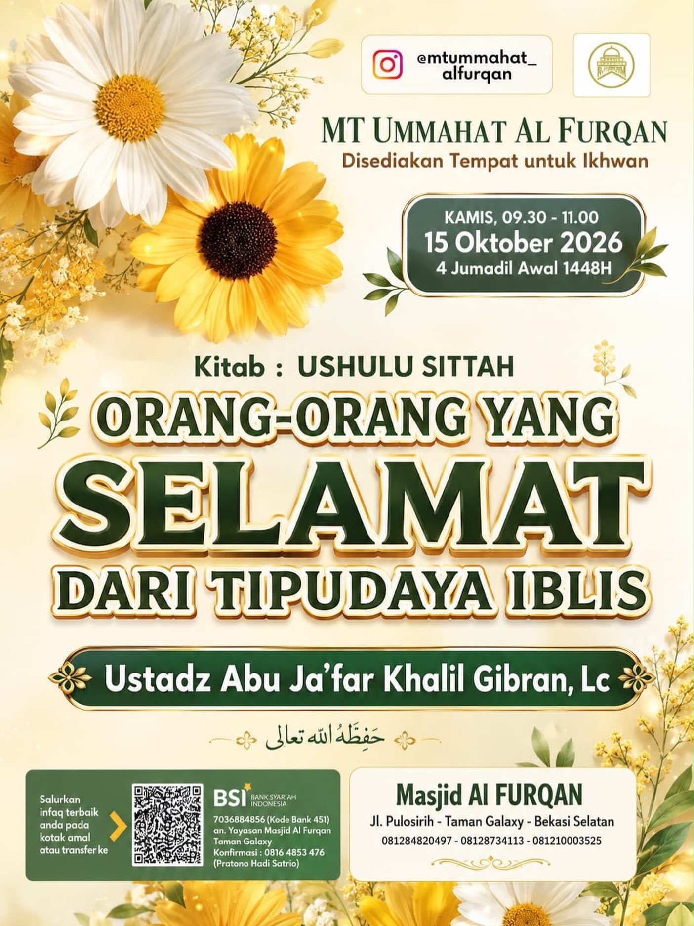 Orang-Orang Yang Selamat Dari Tipudaya Iblis