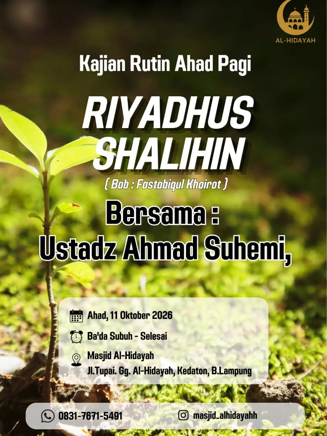 Kajian Rutin Ahad Pagi