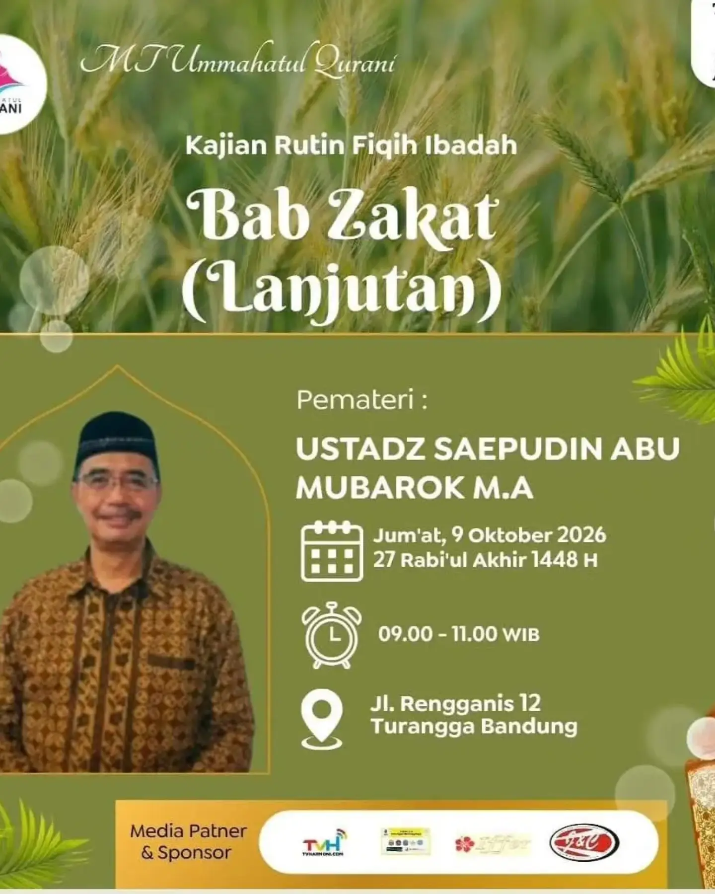 Bab Zakat (Lanjutan)