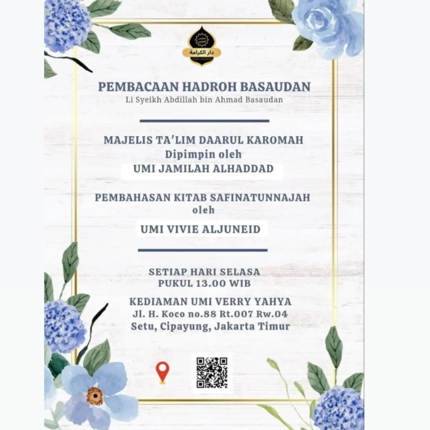 Pembacaan Hadroh Basaudan