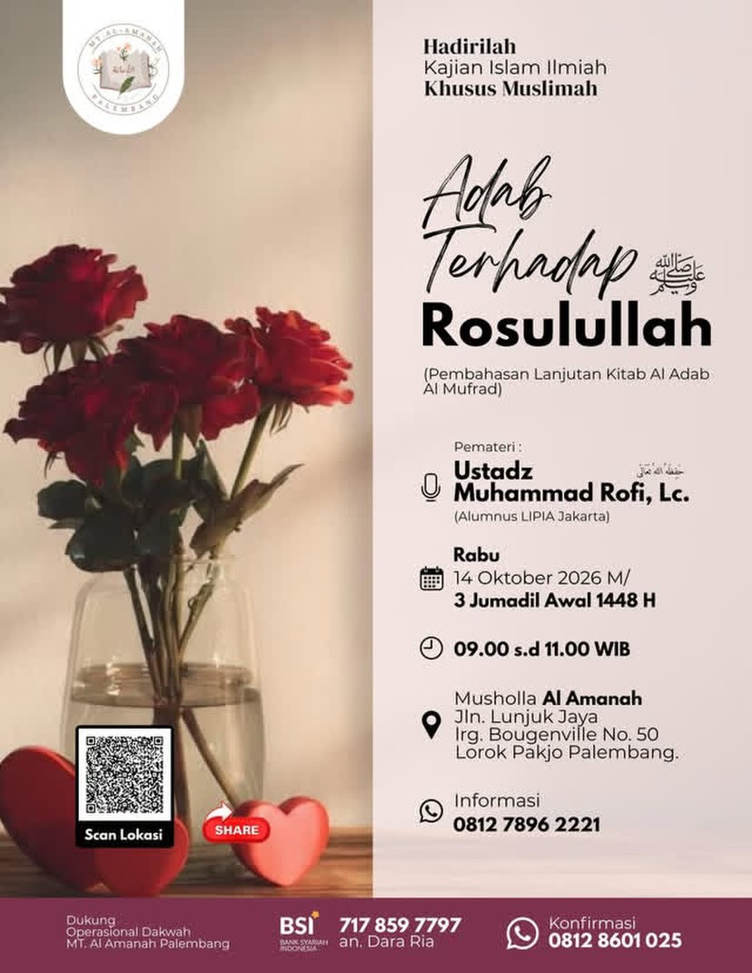 Adab Terhadap Rosulullah