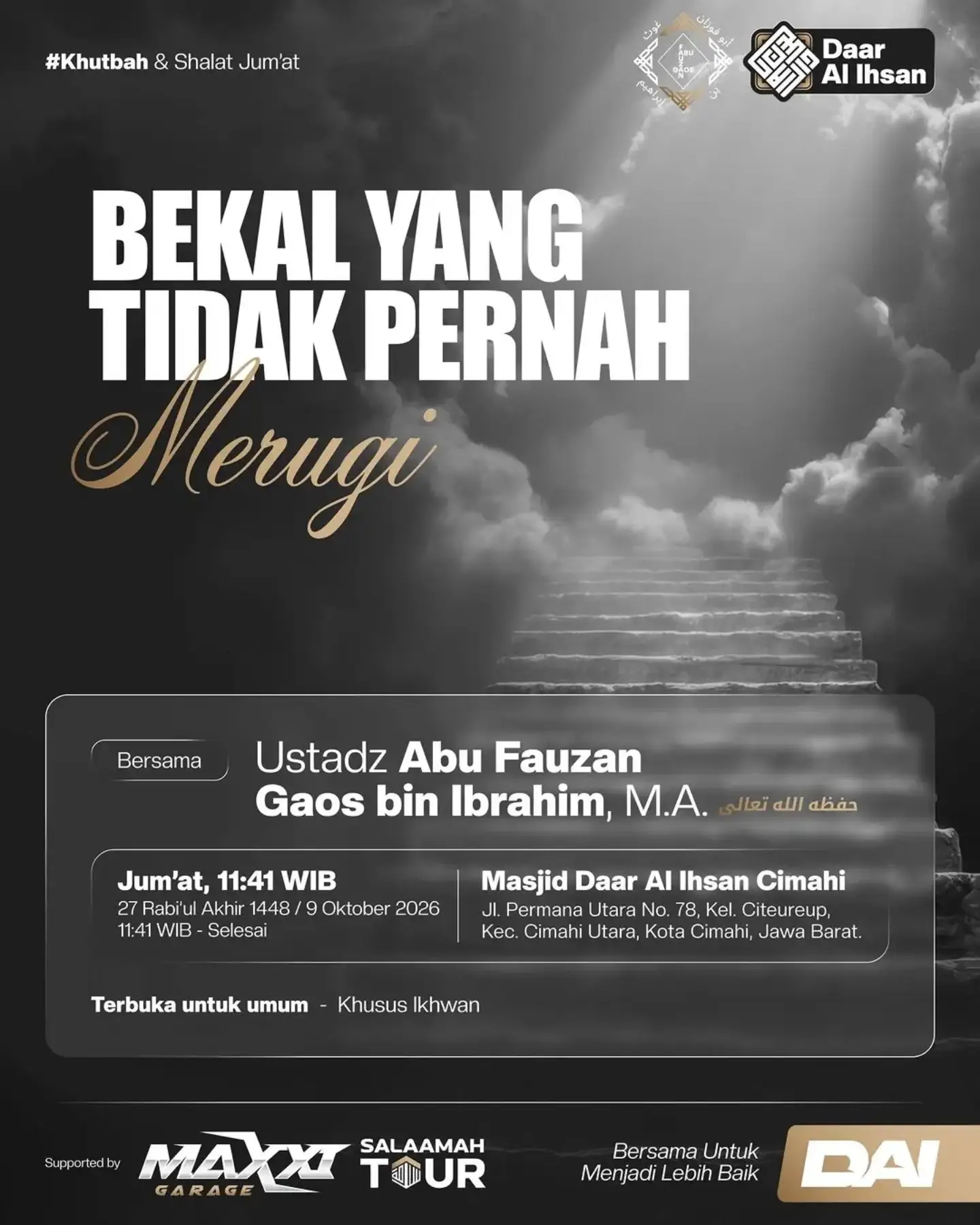 Bekal Yang Tidak Pernah Menuju
