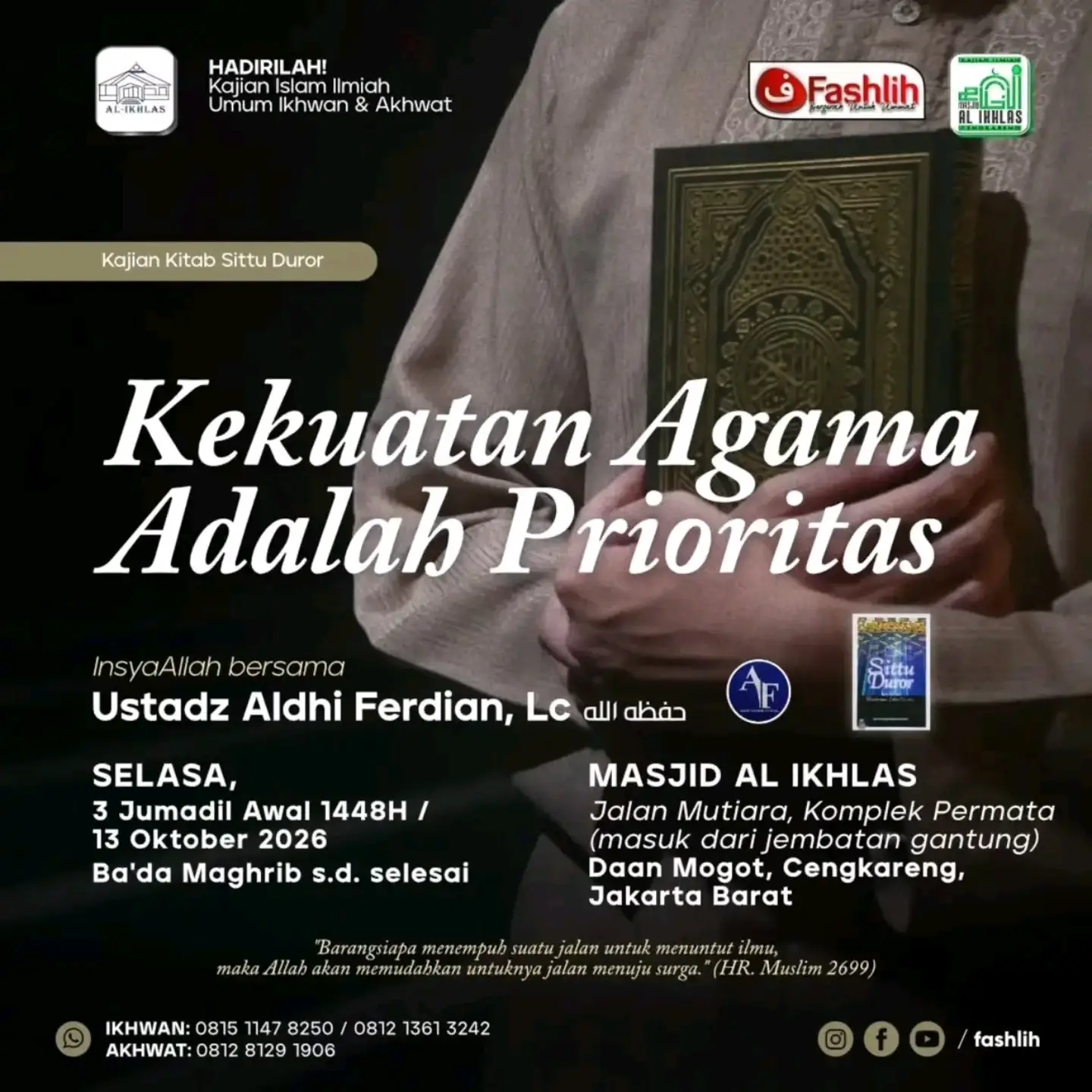 Kekuatan Agama Adalah Prioritas