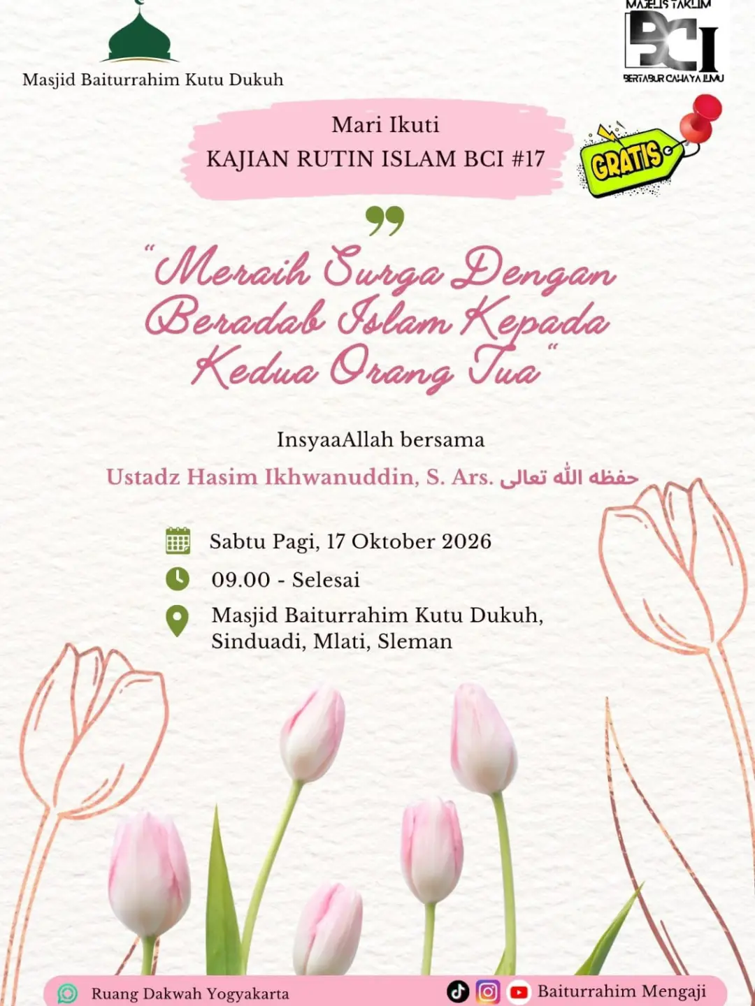 Meraih Surga Dengan Beradab Islam Kepada Kedua Orang Tua