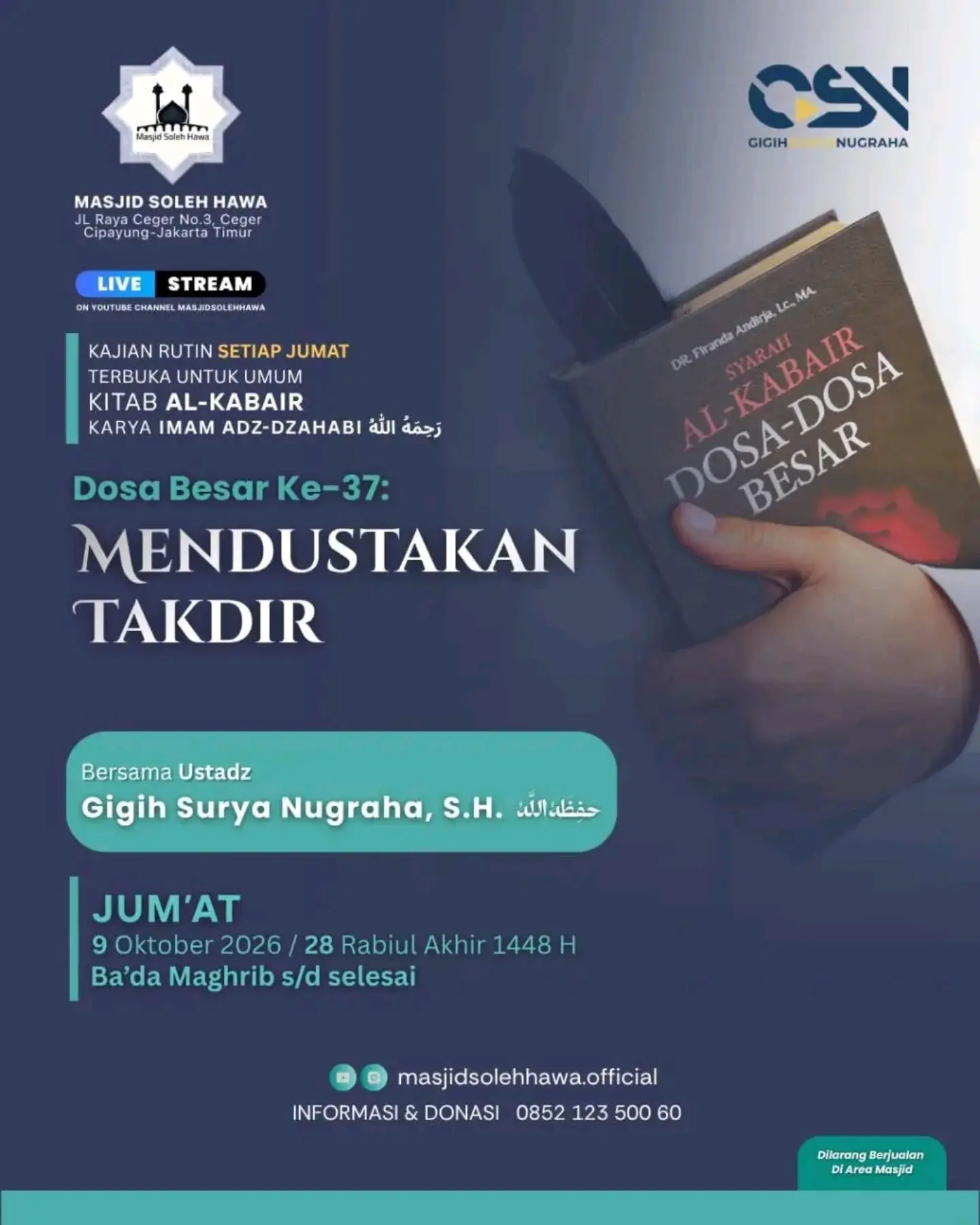 Mendustakan Takdir