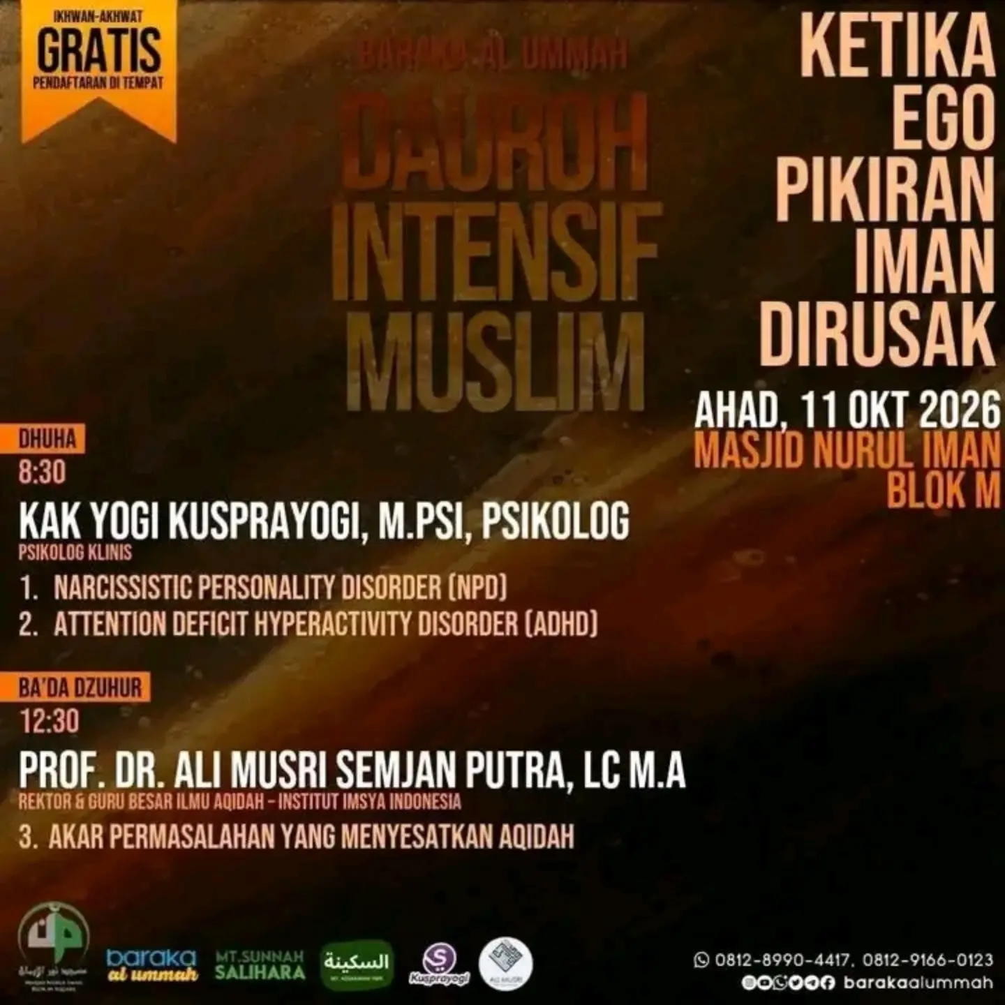 Ketika Ego Pikiran Iman Dirusak