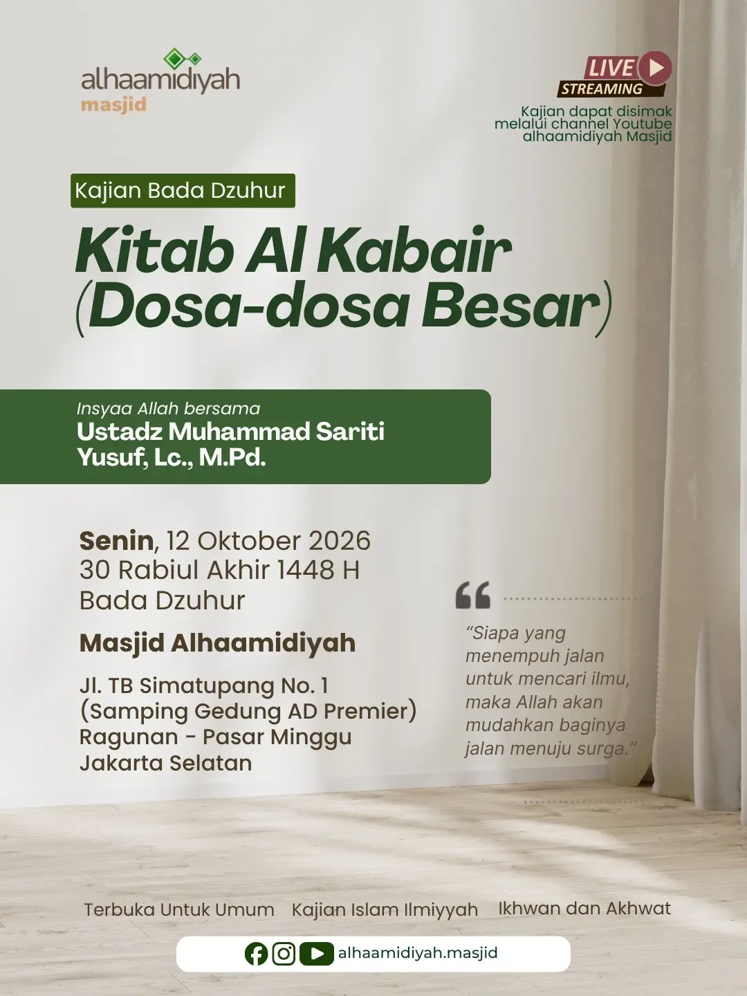 Kajian Bada Dzuhur