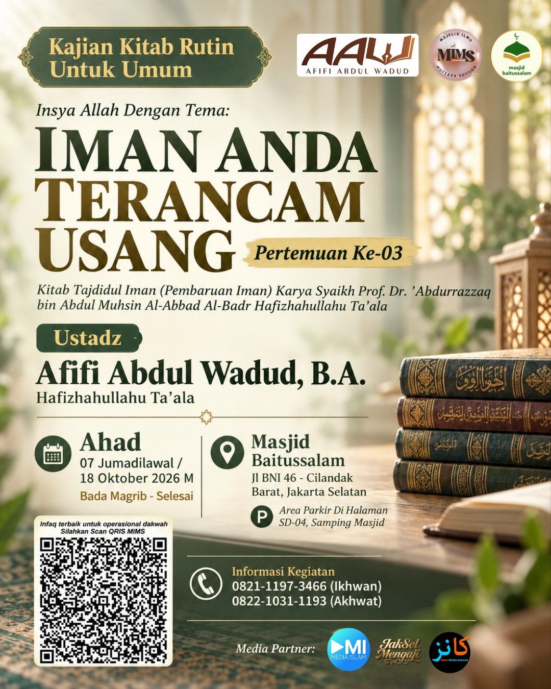 Iman Anda Terancam Usang