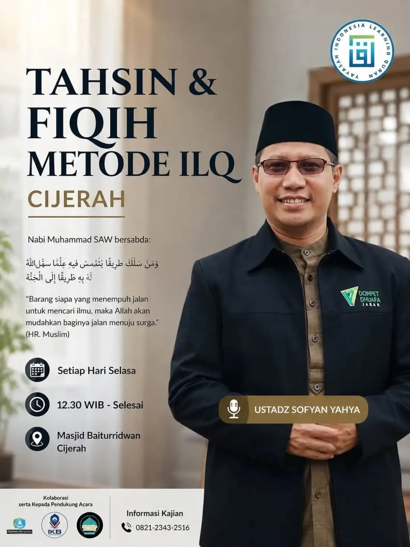 Kajian Tahsin & Fiqih Metode ILQ Cijerah