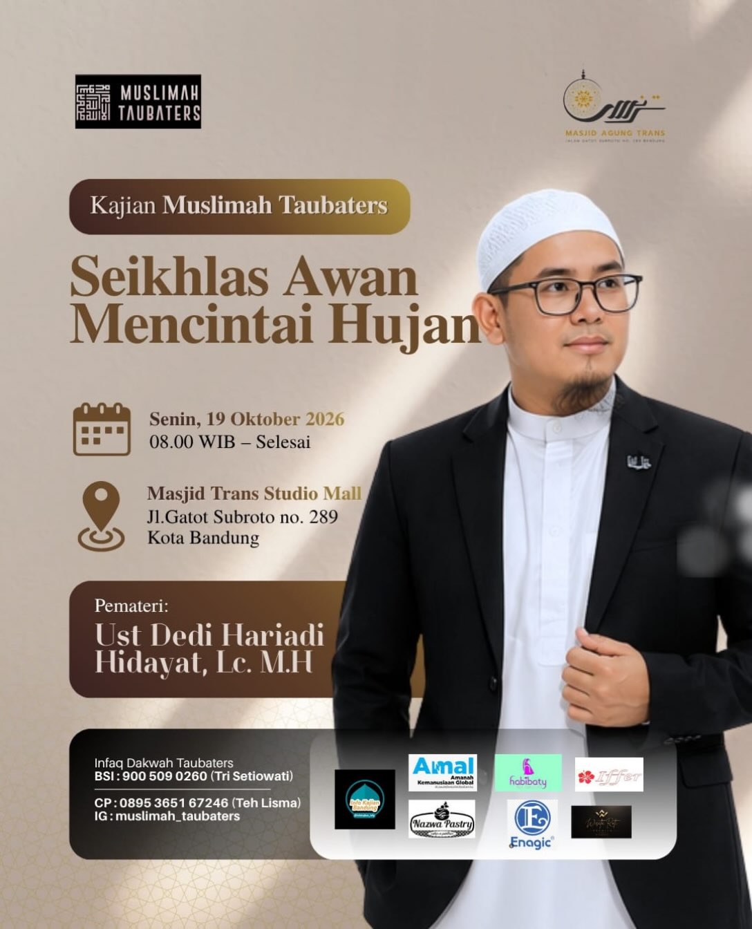 SEIKHLAS AWAN MENCINTAI HUJAN