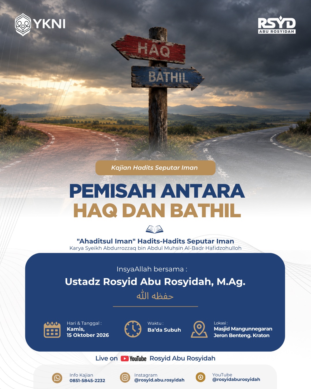 PEMISAH ANTARA HAQ DAN BATHIL