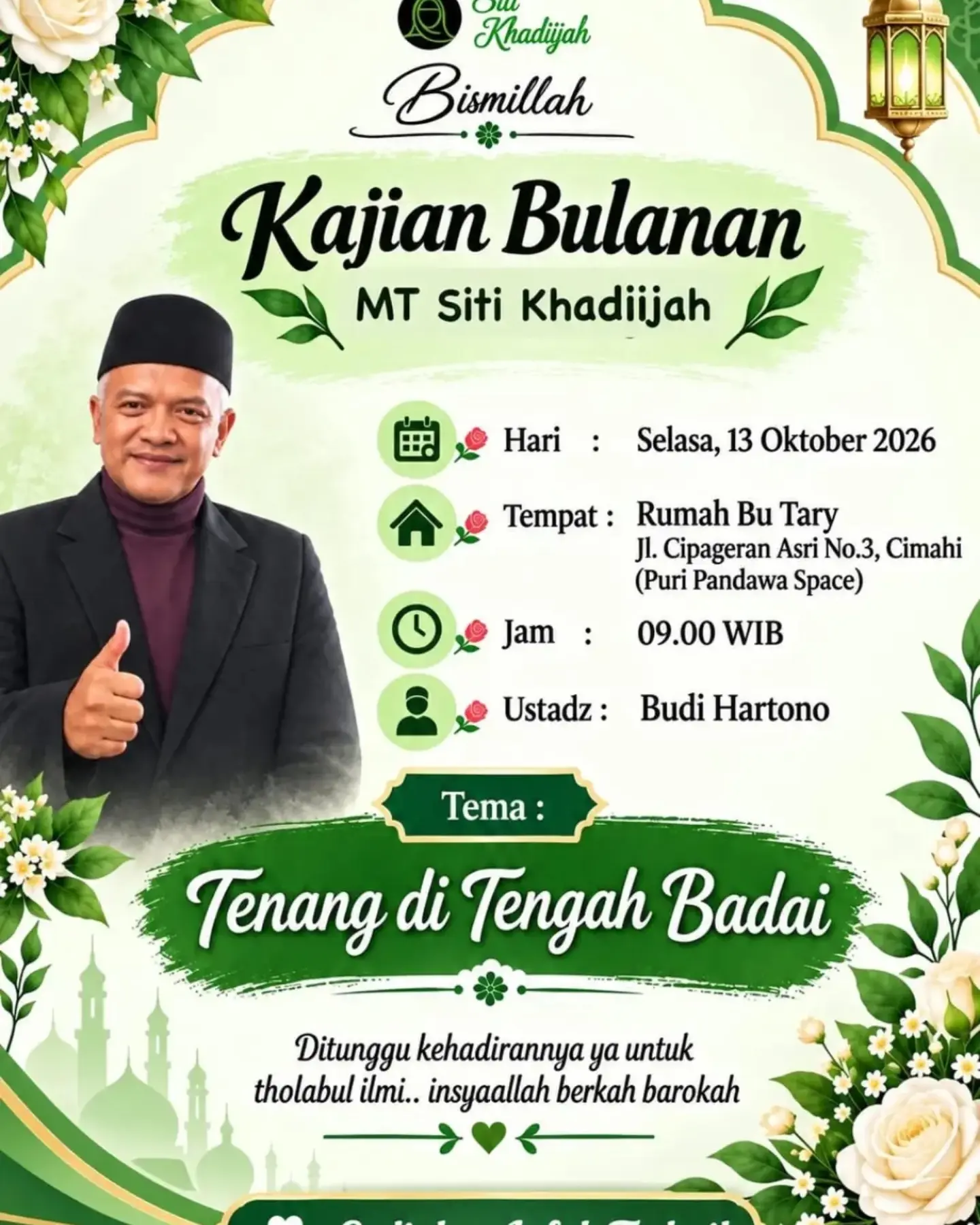 Tenang di Tengah Badai