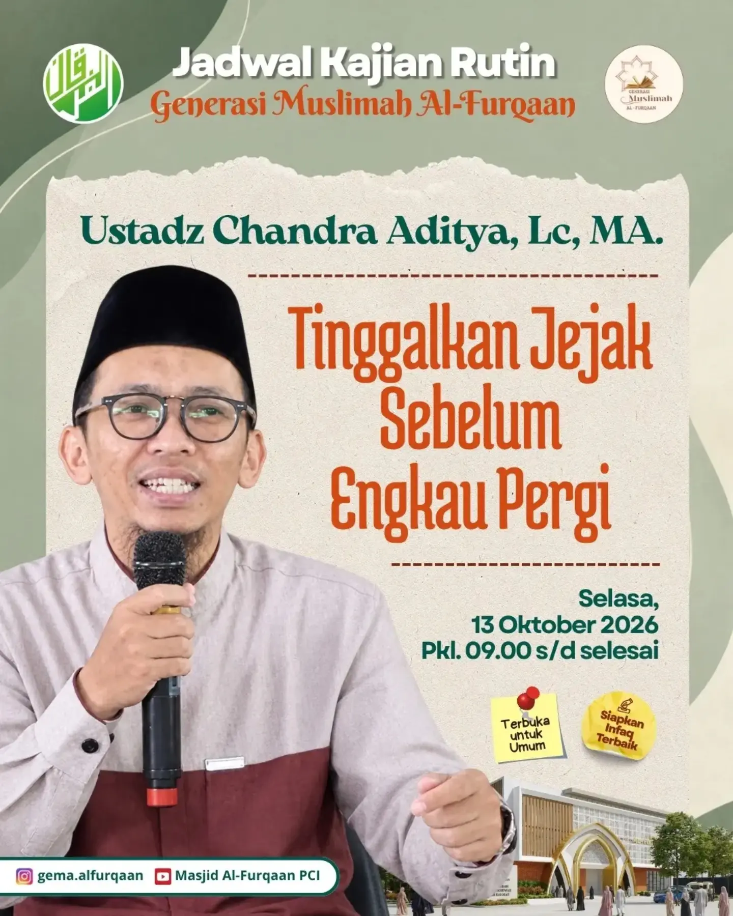 Tinggalkan Jejak Sebelum Engkau Pergi