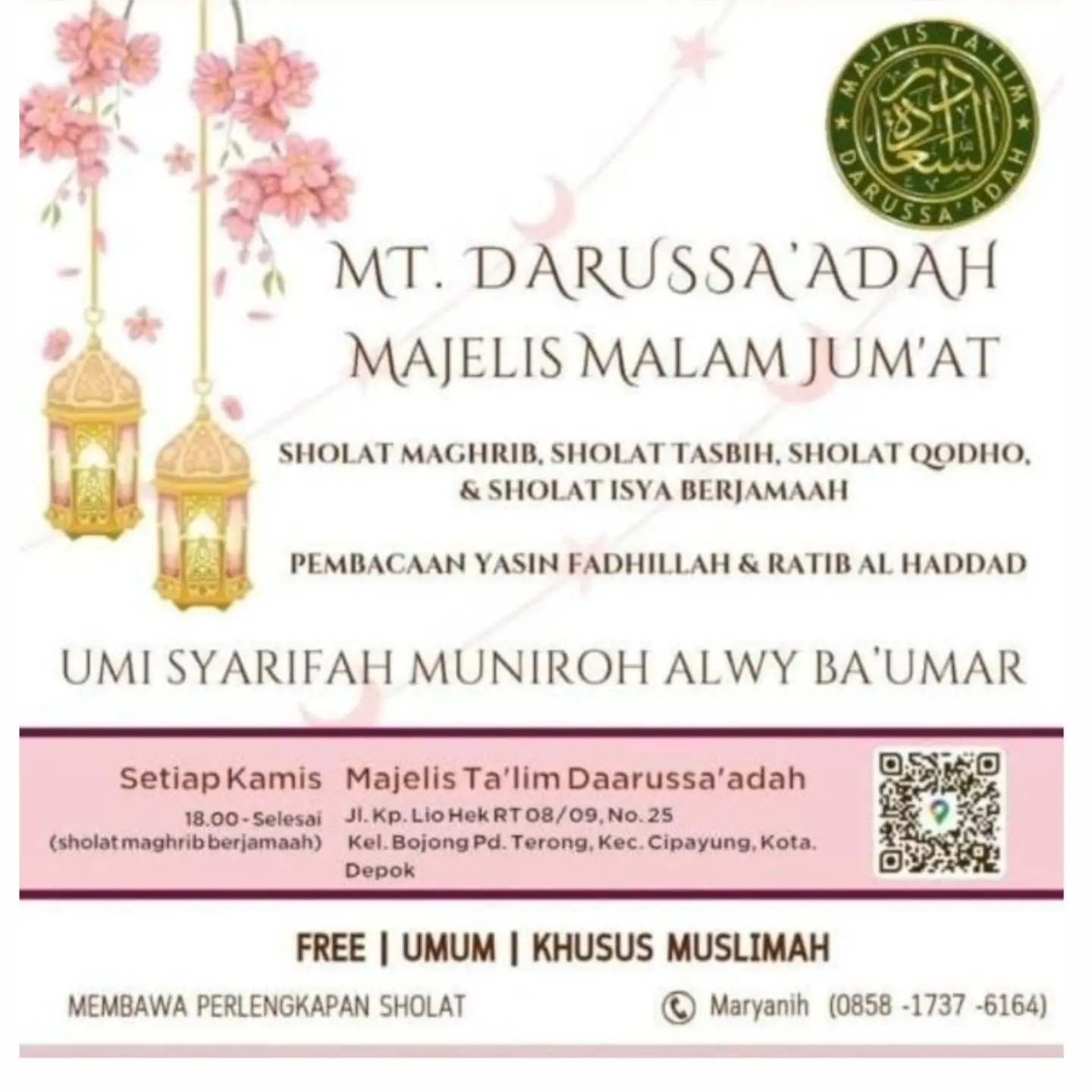 Majelis Malam Jumat - MT Darussa'adah